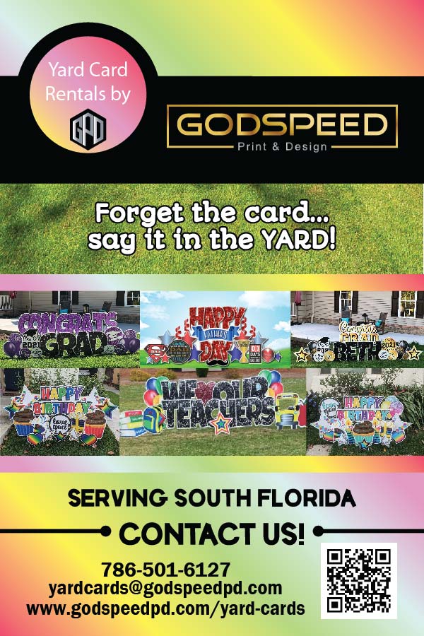 Yard Cards Godspeed Print & Design